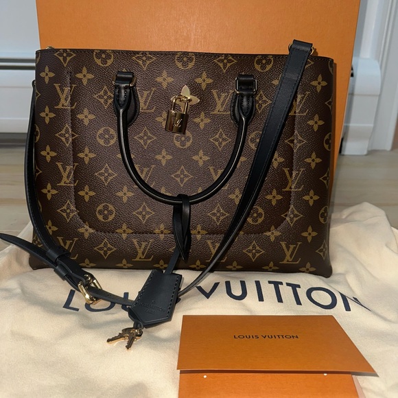 Louis Vuitton flower tote MNG noir - Picture 17 of 17